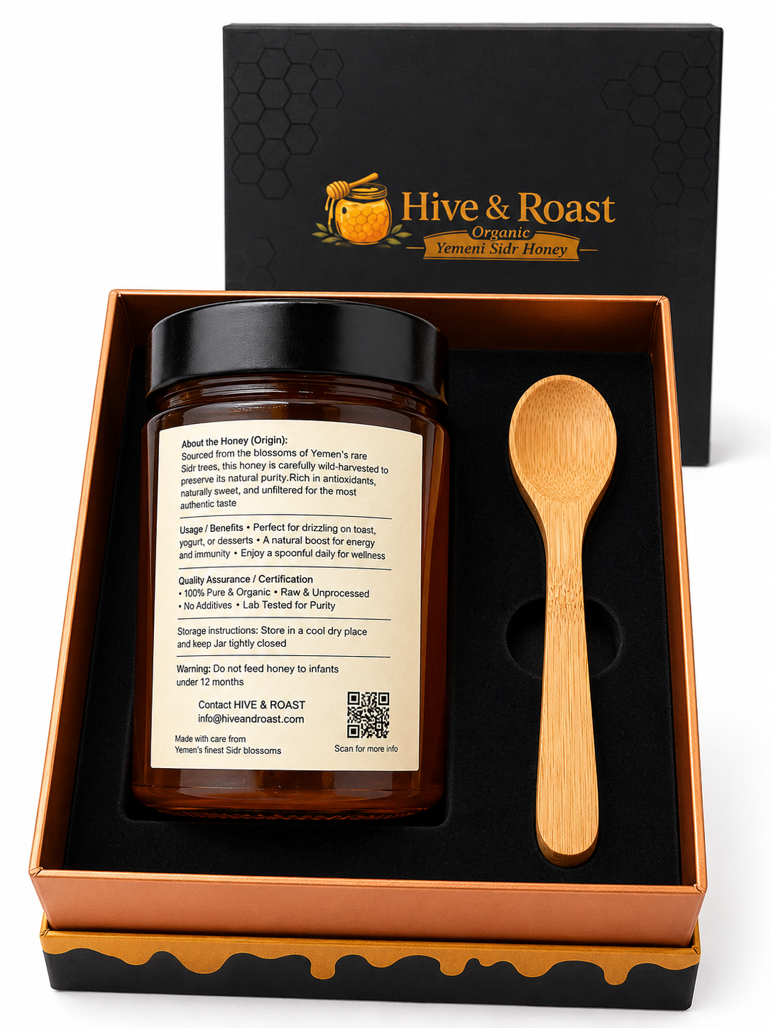 Yemeni Sidr Honey | Raw Wild Harvested Honey