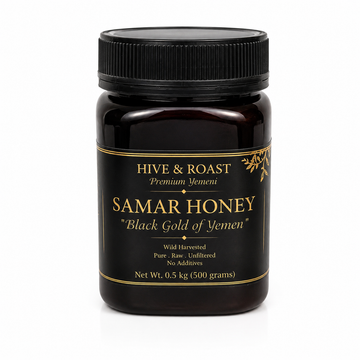 Premium Yemeni Samar Honey – "Black Gold of Yemen": 17.6 oz