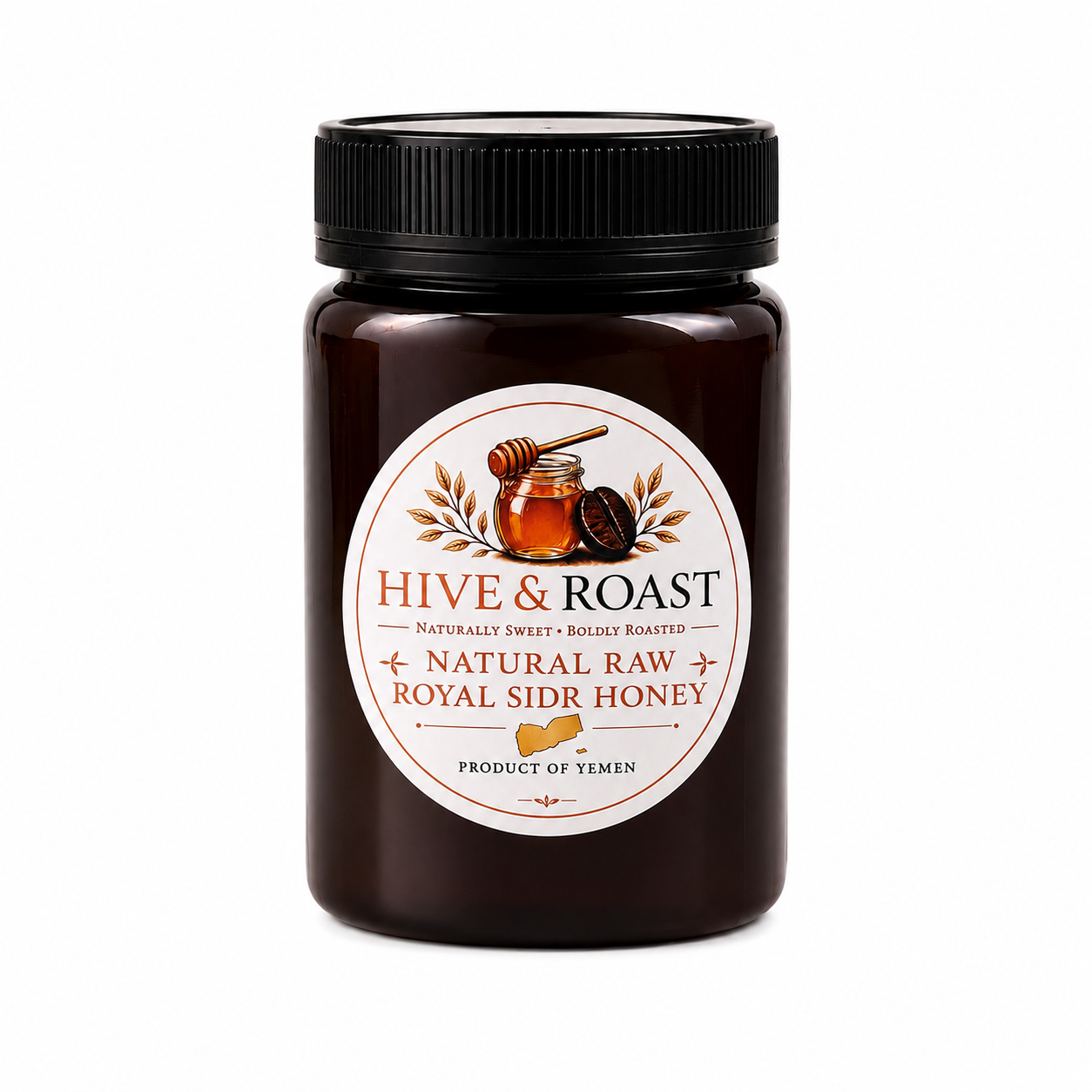 Royal Premium Yemen Sidr Honey – Thick & Wild Harvested: 17.6 ounces