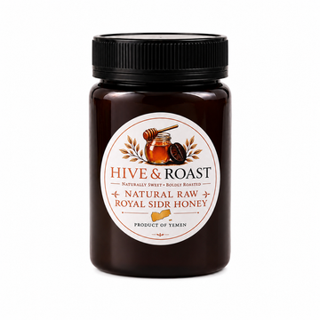 Royal Premium Yemen Sidr Honey – Thick & Wild Harvested: 17.6 ounces
