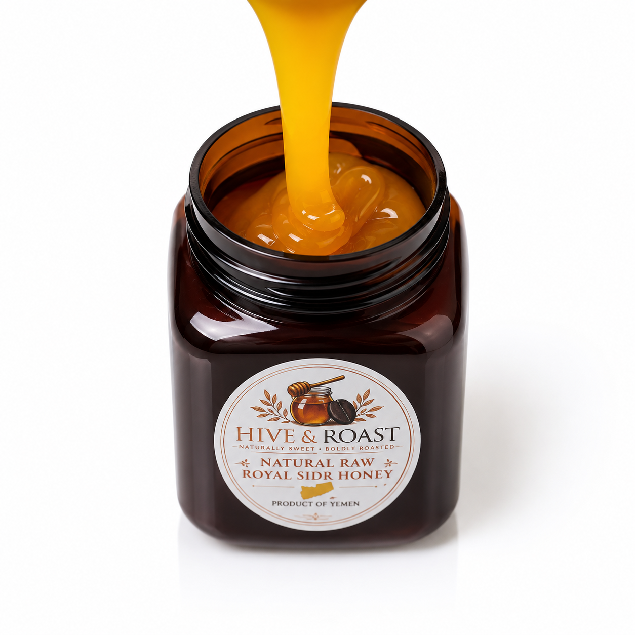 Royal Premium Yemen Sidr Honey – Thick & Wild Harvested: 17.6 ounces